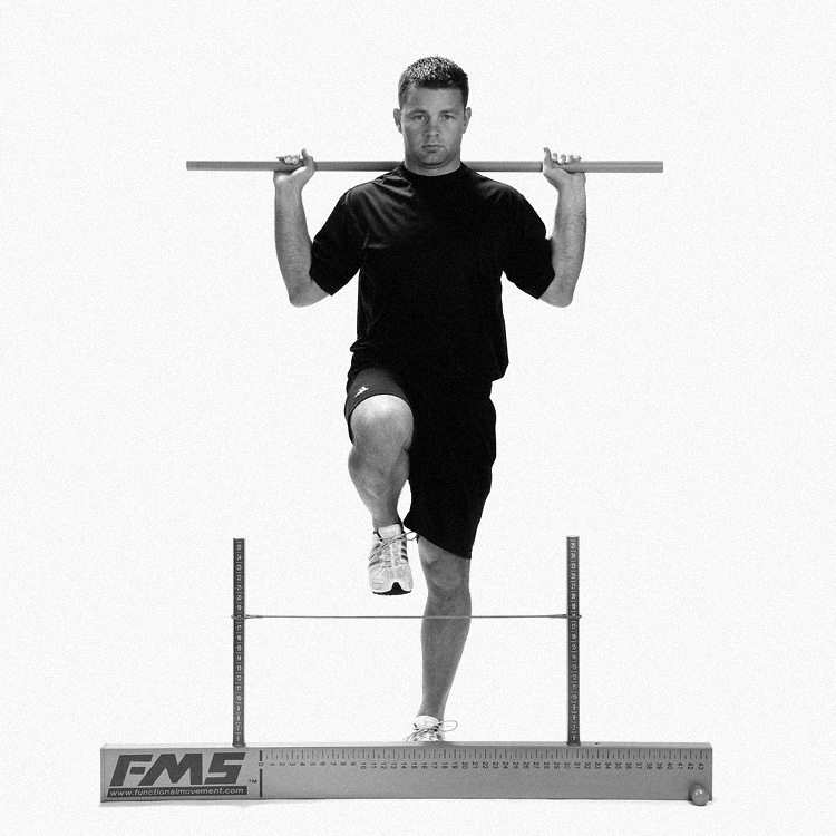 Sports Physio in Newcastle Performing Hurdle Step